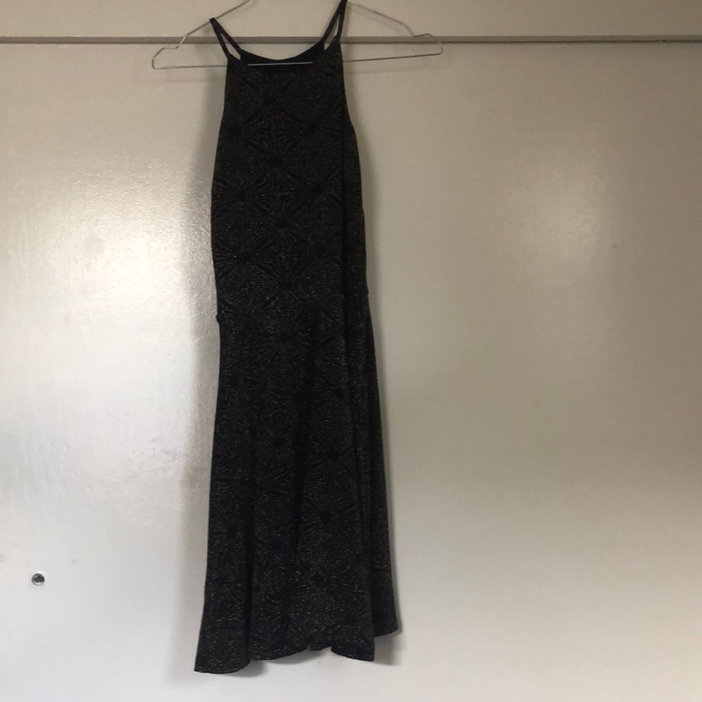 Bar 111 black / gold shimmer dress